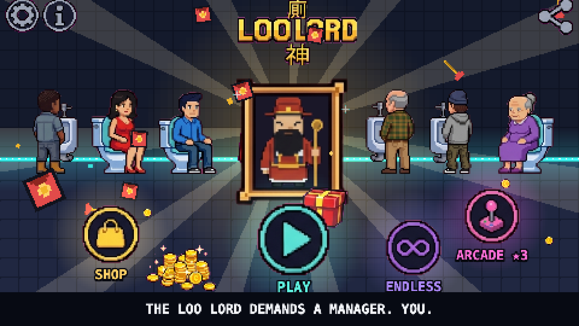 Loo Lord title screen